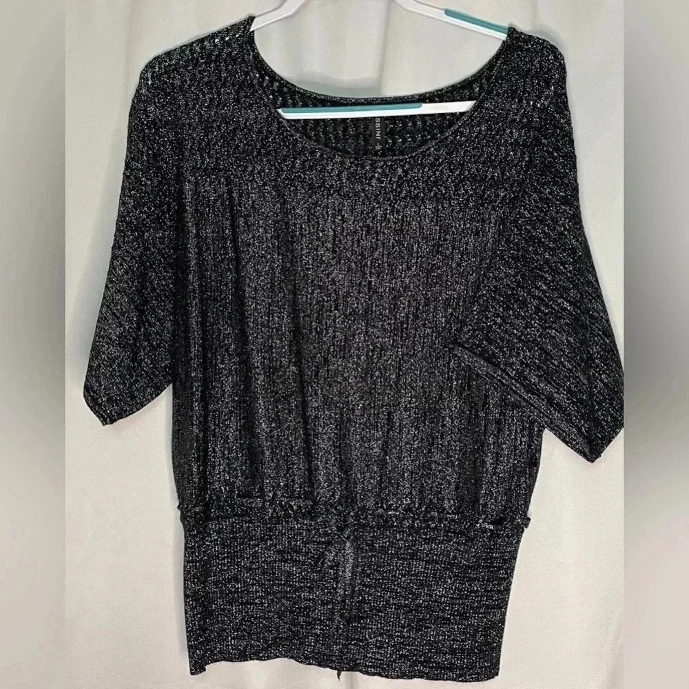 Massini metallic sparkle‎ top